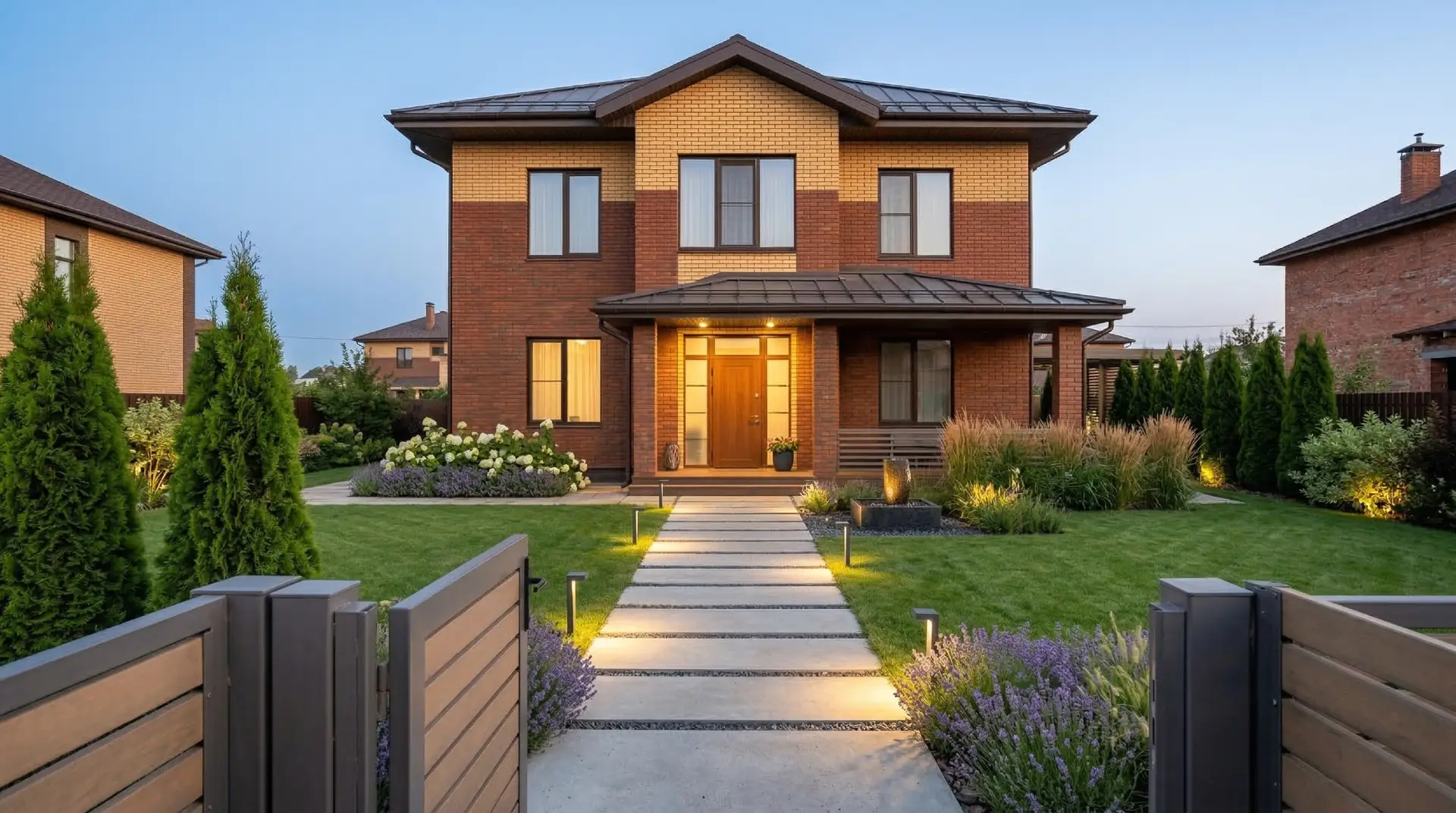 Фон ландшафтного дизайна 4