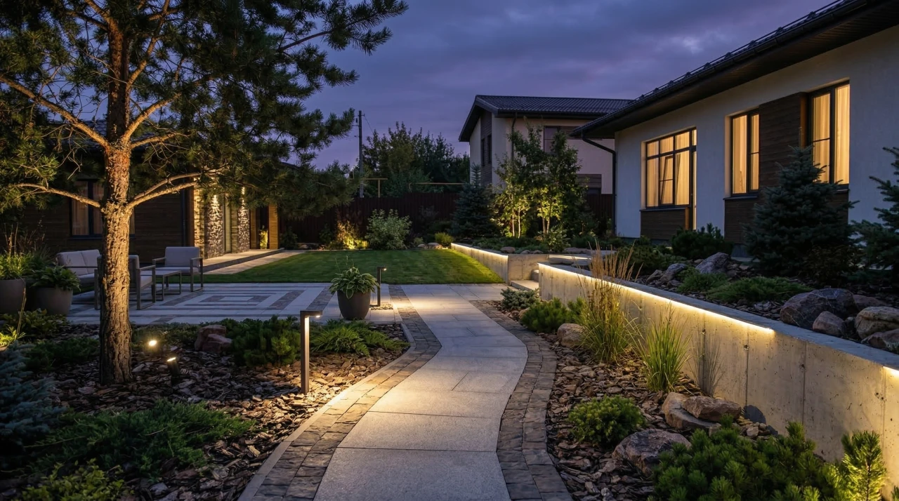 Ландшафтное освещение